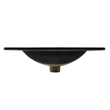 Ancillary 3-Hole 20 in. W x 18.25 in. D Classic Contemporary Rectangular Ceramic Single Sink Basin Vanity Top
